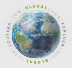US 4740a Modern Imperf Global Forever Single