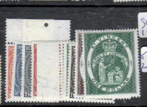 ST VINCENT QEII SG 189-191, 193, 195-199    MOG       P0308H