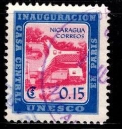 Nicaragua - #814 UNESCO - Used