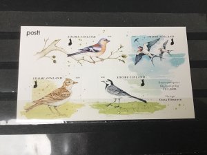 Finland - Postfris/MNH - Sheet Birds 2020