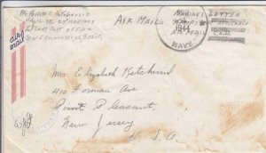 1944, 21st Marine Reg., 3rd Div. Guam to Point Pleasant, NJ, See Remark (N6167)