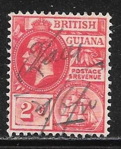 British Guiana 178: 1c George V and Seal of the Colony Issues, used, F