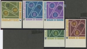 Burundi #57-61  Single (Complete Set)