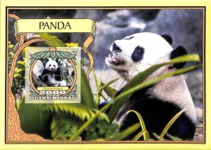 A7780 - Guinea-Bissau -  Stamp Sheet -2016   Animals PANDA
