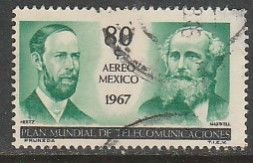 MEXICO C332 Intl. Conference of Telecommunications USED. F-VF. (1224)