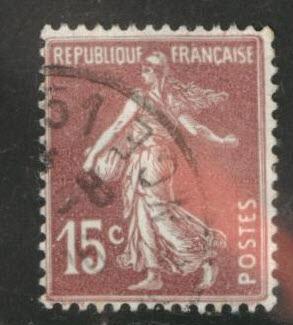 France Scott 165 used 1903-1938 Sower type