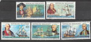 Madagascar 1975 Scott No. 525-C139  (O)  Complet