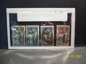 STRAITS SETTLEMENTS SET  213-216