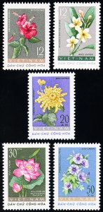 Vietnam Stamps # 203-7 MNH VF Scott Value $21.00