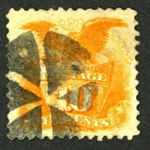 U.S. #116 USED CEASES