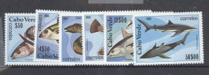 Cape Verde #410-15  Single (Complete Set)