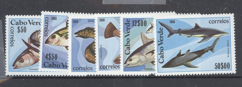 Cape Verde #410-15  Single (Complete Set)