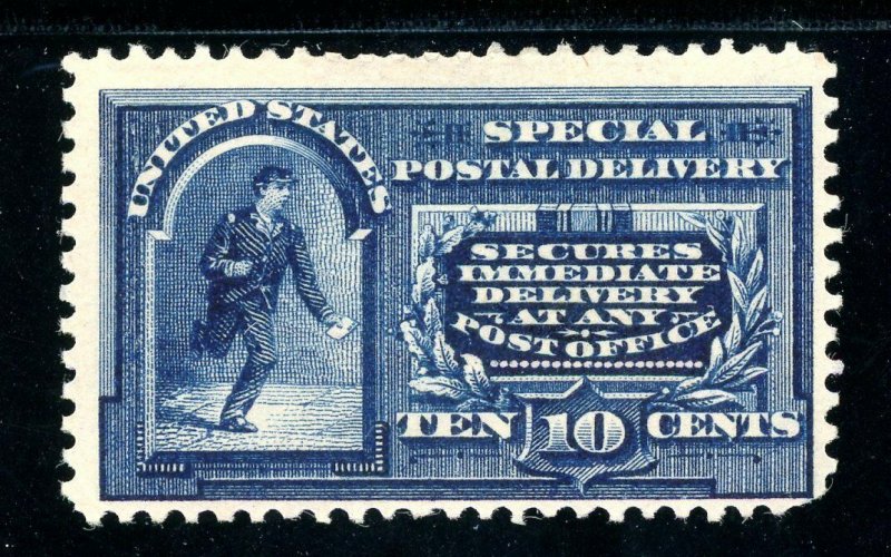 USAstamps Unused FVF US 1895 Special Delivery Scott E5 OG MLH 