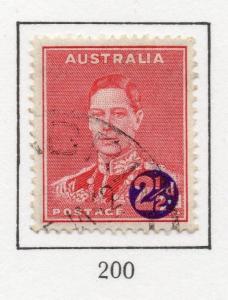 Australia 1941 Early Issue Fine Used 2.5d. Surcharged 195992