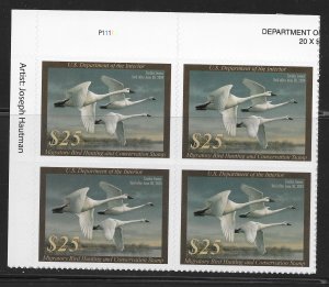 US #RW90 $25 Duck Stamp - Tundra Swans ~ MNH