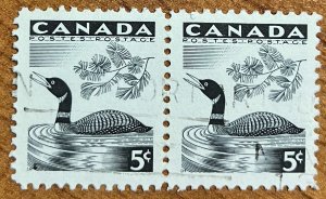 Canada #369 F/VF used pair.