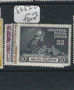 MALAYA KELANTAN  (P2206B)   UPU  SG  57-60   MOG