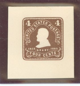 US U390 1903 Full corner cut square