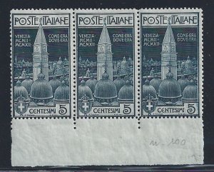 1912 KINGDOM, No. 97th Venice Bell Tower MNH/** VARIETY