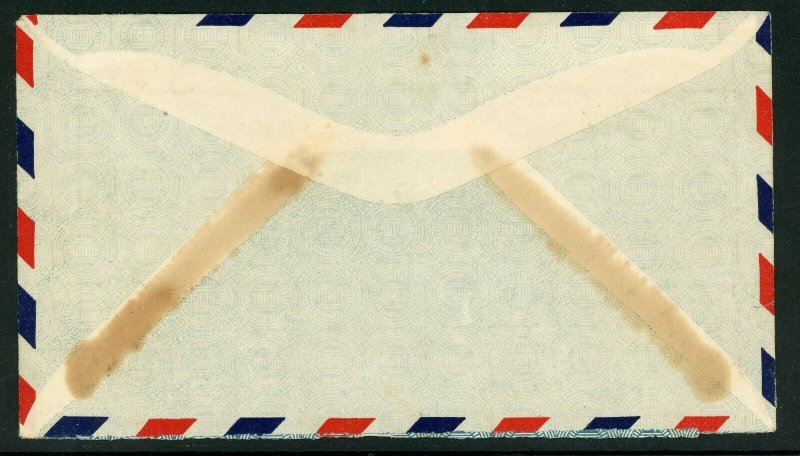 Nicaragua 1939  Censored Airmail  Cover  to Paris U670 ⭐