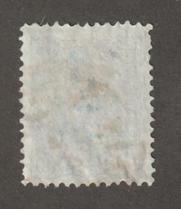 Persian stamp,Scott# 500, used, surcharged in blue, all perfS, APS 211