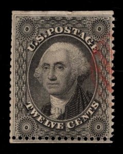 US Scott 36 Used F-VF   red cancel    Cat $300 + $20 (red cancel)               