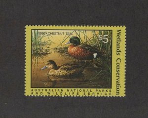 AD2 - Australia Duck Stamp. Single. MNH.