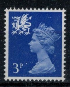 Great Britain SG W14 3p QEII Wales Machin - MNH