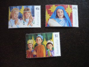 Stamps - Australia - Scott# 1626-1628 - Mint Never Hinged 3 Stamps
