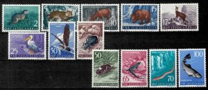 Yugoslavia 1954 ☀ Local Fauna Mi. No. 738-749 ☀ MNH (**)