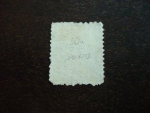 Stamps - Fiji - Scott# 40a - Used Part Set of 1 Stamp