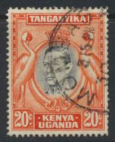 Kenya Uganda Tanganyika SG 139a perf 14 Used