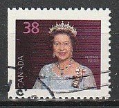 1988 Canada - Sc 1164as - used VF - 1 single - Queen Elizabeth II