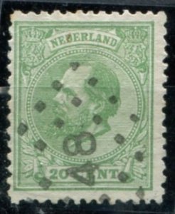 Netherlands Sc# 28 used