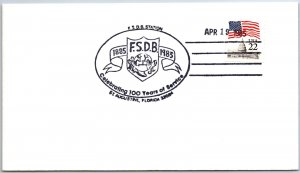 US SPECIAL EVENT COVER F.S.D.B. CELEBRATING 100 YEARS OF SERVICE 1985 C