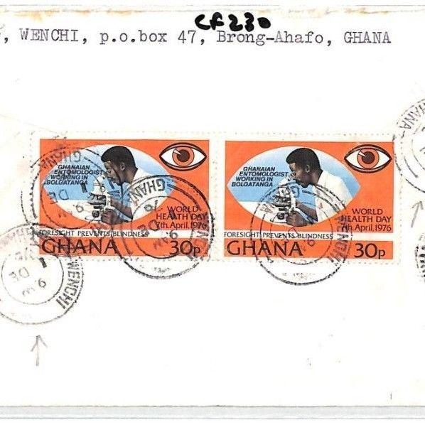 CF230 1976 Ghana *WENCHI* Brong-Ahafo MISSIONARY Air Cover MIVA Vehicles Austria