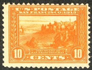 US #400A SCV $360. 10c Orange, F/VF mint never hinged, very fresh bright colo...