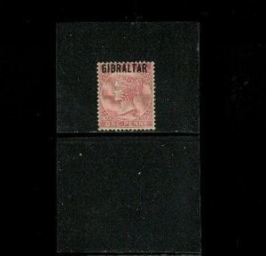 Gibraltar SC# 2 LH. Cat.92.50. Tiny Tear Lower Right Corner. Better Item