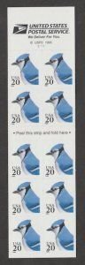 SCOTT  3048a  20¢  BOOKLET PANE OF 10  MINT NEVER HINGED  SHERWOOD STAMP
