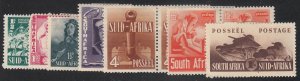South Africa - 1941-42 - SC 81-84,86-88 - HH - 82 MD corner