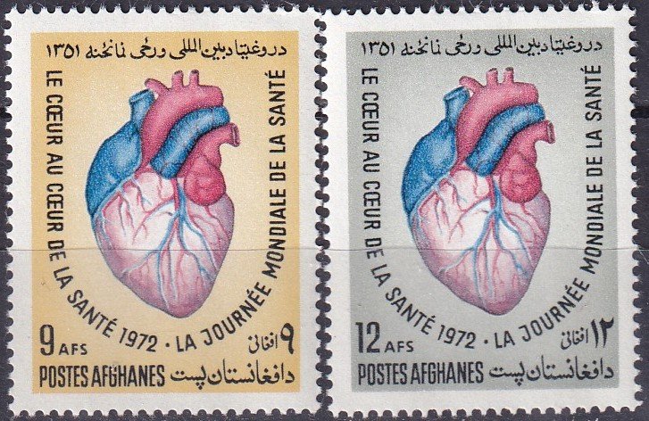 Afghanistan #855-6 MNH CV $2.65 (Z9632)