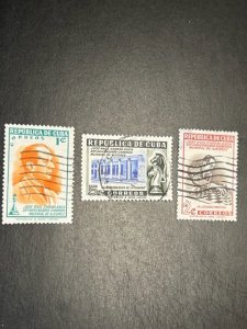 Cuba 463-465 used