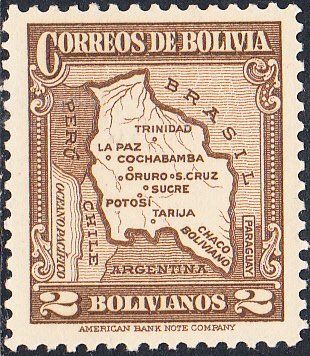 Bolivia  #232  MNH