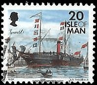 ISLE OF MAN   #693 USED (1)