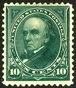 U.S. #258 MINT OG HR