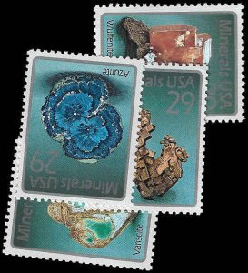 PCBstamps   US #2700-2703 Sgls $1.16(4X29c)Mineral, MNH, (3)