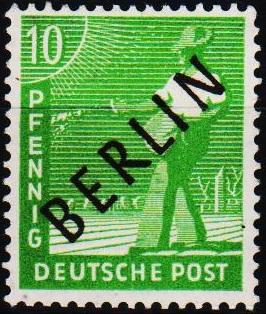 Germany(Berlin).1948 10pf  S.G.B4 Unmounted Mint