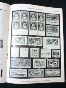 H R HARMER AUCTION CATALOGUE 1962 INDIA CONVENTION & STATES ETC