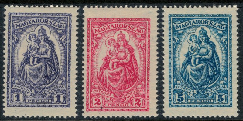 Hungary #415-7*  CV $50.00