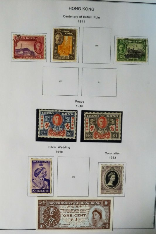 Hong Kong 1800s to 2000s Mostly Mint Stamp Collection